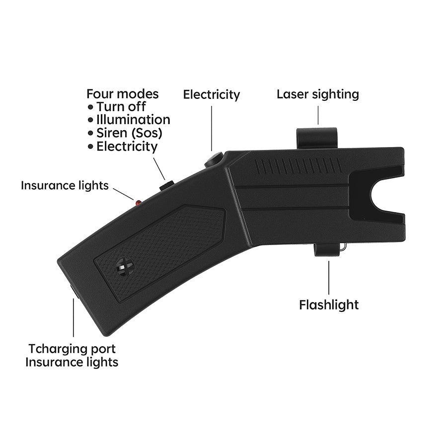 Terminator Taser Gun – High-Voltage Rechargeable Self-Defense Tool for Personal Safety in India
