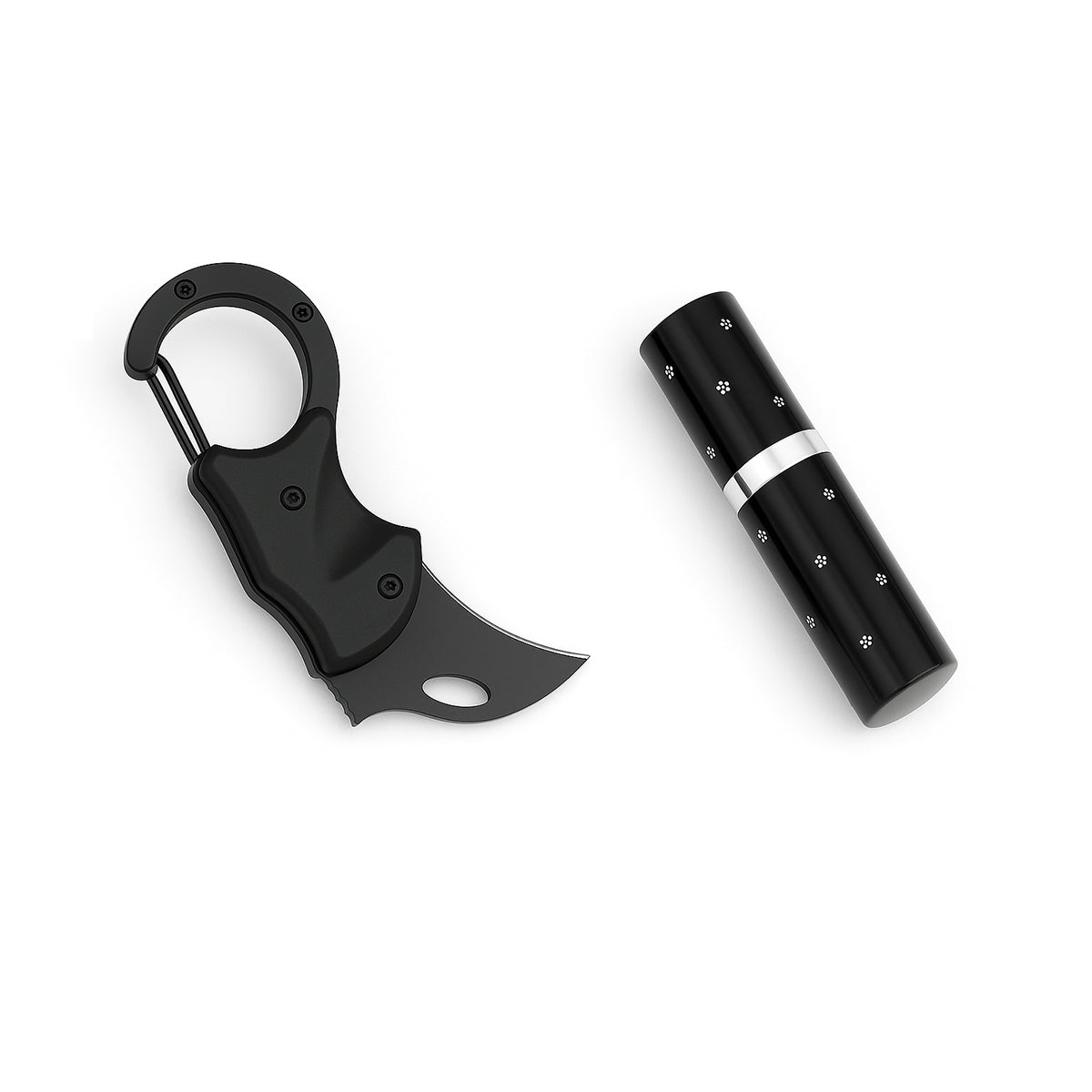 Vibesafe Combo - Multipurpose Keychain + Lipstick Stun Gun