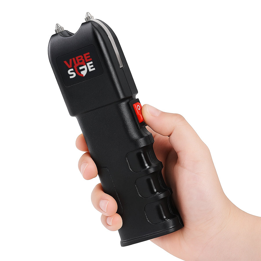 E-Wave V-2.0 Rechargeable Stun Gun with LED Flashlight – Legal Self-Defense in India

