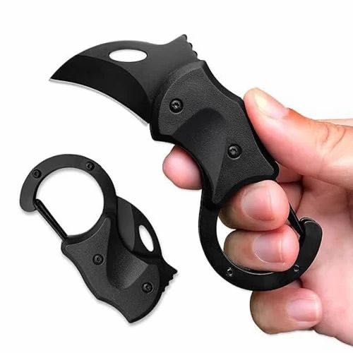 Multipurpose Self-Defense Keychain – Tactical Karambit Tool for Everyday Safety